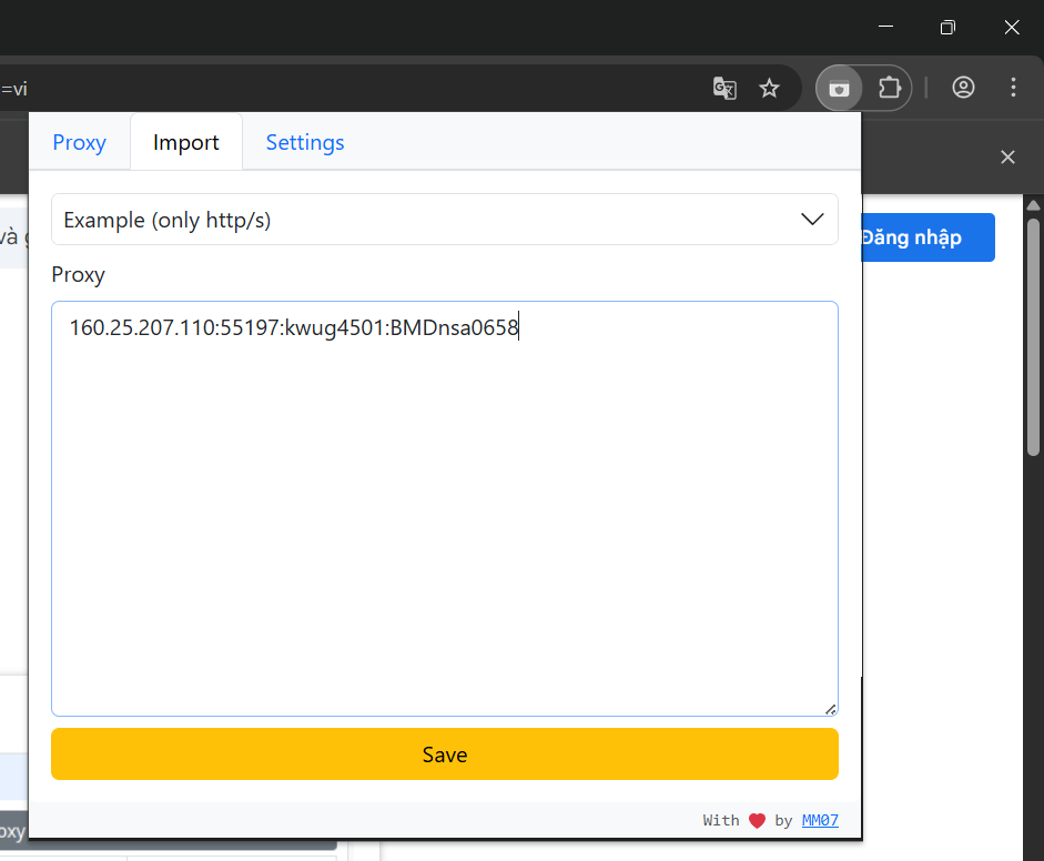 Thêm tiện ích vào Chrome